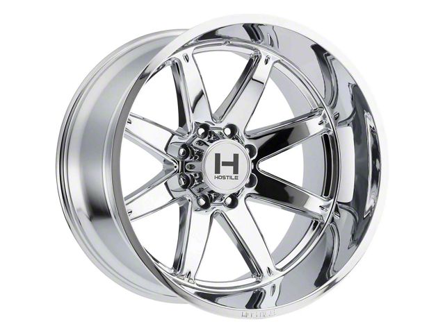 Hostile Alpha Armor Plated 6-Lug Wheel; 20x10; -19mm Offset (04-08 F-150)