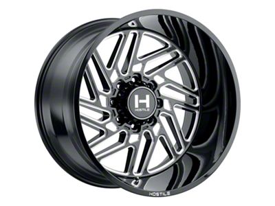 Hostile Jigsaw Blade Cut 6-Lug Wheel; 22x12; -44mm Offset (04-08 F-150)