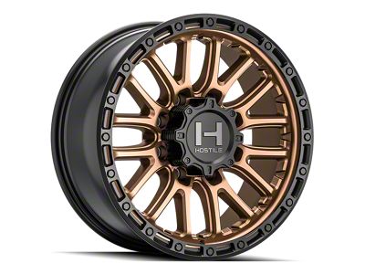 Hostile Ridgecrest Bronze 6-Lug Wheel; 17x9; 0mm Offset (04-08 F-150)