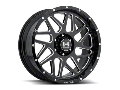Hostile Sprocket Blade Cut 6-Lug Wheel; 22x10; -25mm Offset (04-08 F-150)