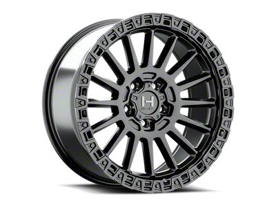 Hostile Battle Asphalt 6-Lug Wheel; 17x9; 0mm Offset (07-13 Sierra 1500)