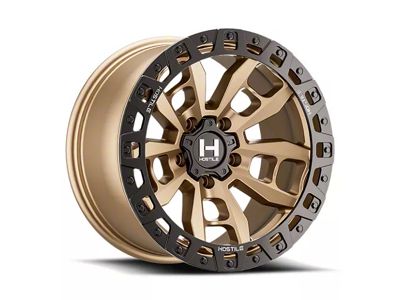 Hostile Crandon Bronze 6-Lug Wheel; 17x9; 0mm Offset (07-13 Sierra 1500)