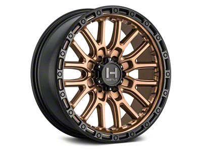 Hostile Ridgecrest Bronze 6-Lug Wheel; 17x9; 0mm Offset (07-13 Sierra 1500)
