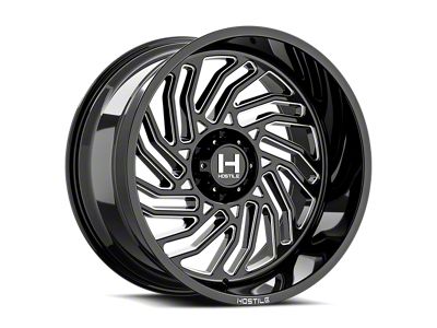Hostile Twister Blade Cut 6-Lug Wheel; 22x12; -44mm Offset (07-13 Sierra 1500)