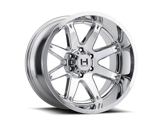 Hostile Alpha Armor Plated 8-Lug Wheel; 20x12; -44mm Offset (11-14 Sierra 2500 HD)