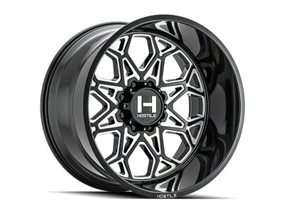 Hostile Anvil Blade Cut 8-Lug Wheel; 22x12; -44mm Offset (11-14 Sierra 2500 HD)