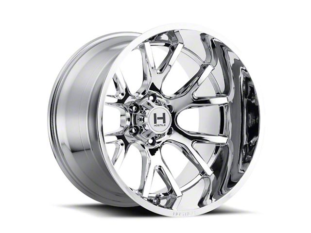 Hostile Rage Armor Plated 8-Lug Wheel; 24x14; -76mm Offset (11-14 Sierra 2500 HD)