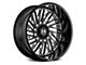 Hostile Syclone Blade Cut 8-Lug Wheel; 20x9; 12mm Offset (11-14 Sierra 2500 HD)