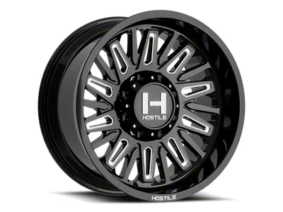 Hostile Rampage Blade Cut 8-Lug Wheel; 20x10; -19mm Offset (07-10 Sierra 3500 HD SRW)