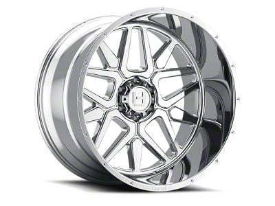 Hostile Diablo Armor Plated 6-Lug Wheel; 24x14; -76mm Offset (07-13 Silverado 1500)