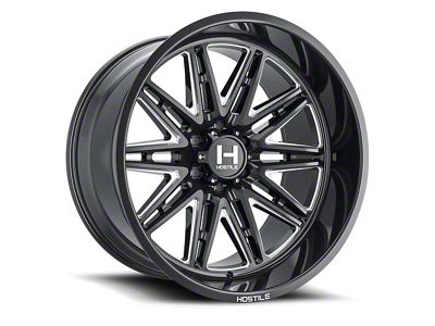 Hostile Maniac Blade Cut 6-Lug Wheel; 22x12; -44mm Offset (07-13 Silverado 1500)