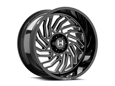 Hostile Twister Blade Cut 6-Lug Wheel; 22x12; -44mm Offset (07-13 Silverado 1500)