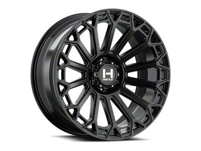 Hostile Warrior Asphalt 6-Lug Wheel; 22x10; -25mm Offset (07-13 Silverado 1500)