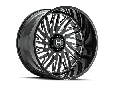 Hostile Syclone Blade Cut 8-Lug Wheel; 24x14; -76mm Offset (11-14 Silverado 2500 HD)