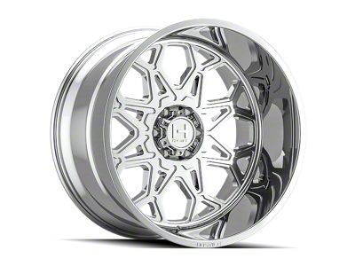 Hostile Anvil Armor Plated 8-Lug Wheel; 24x14; -76mm Offset (11-14 Silverado 3500 HD SRW)