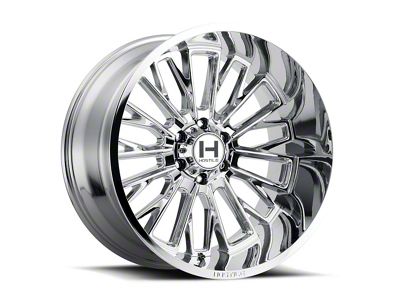 Hostile Fury Armor Plated 8-Lug Wheel; 22x10; -25mm Offset (11-14 Silverado 3500 HD SRW)