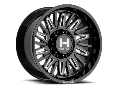 Hostile Rampage Blade Cut 8-Lug Wheel; 20x10; -19mm Offset (11-14 Silverado 3500 HD SRW)