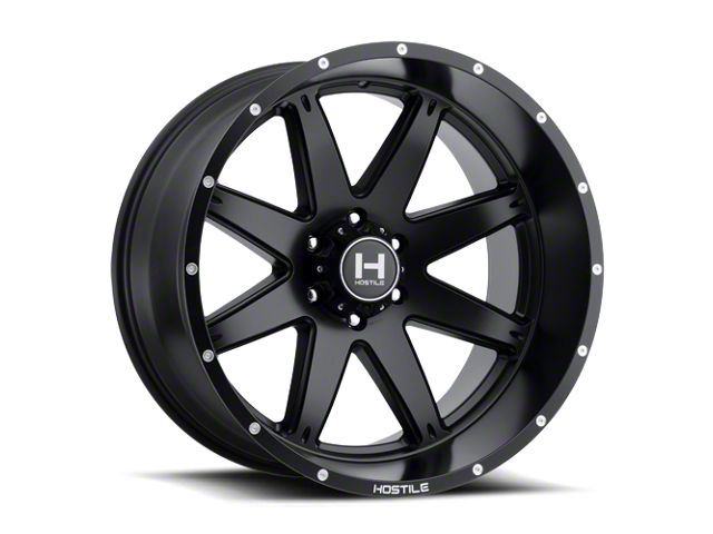 Hostile Alpha Asphalt 6-Lug Wheel; 20x9; 0mm Offset (07-14 Tahoe)