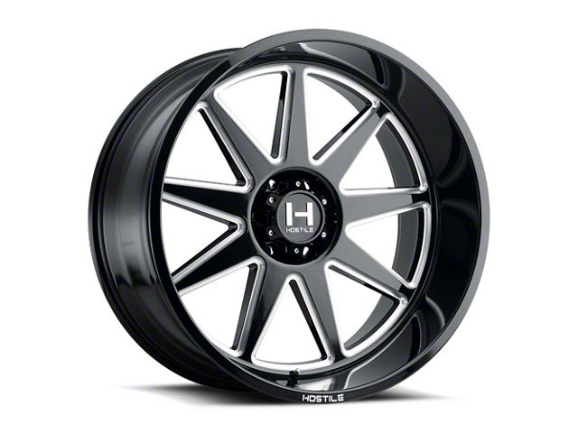 Hostile Omega Blade Cut 6-Lug Wheel; 26x12; -44mm Offset (07-14 Tahoe)