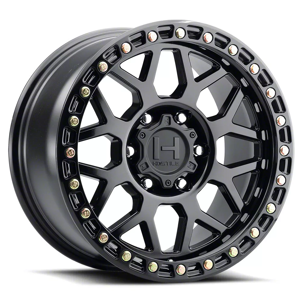 Hostile Rapture Gloss Black 6-Lug Wheel; 20x9; 1mm Offset (07-14 Tahoe ...
