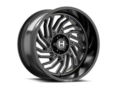 Hostile Twister Asphalt 6-Lug Wheel; 22x12; -44mm Offset (07-14 Tahoe)