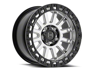 Hostile Dominator Machined 8-Lug Wheel; 20x9; 1mm Offset (08-10 F-250 Super Duty)