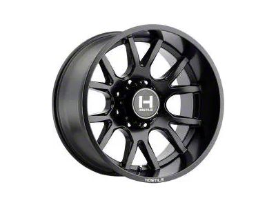 Hostile Rage Asphalt 8-Lug Wheel; 20x9; 0mm Offset (08-10 F-250 Super Duty)