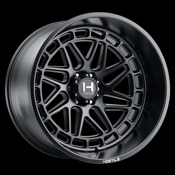 Hostile F-250 Super Duty Reaper Asphalt 8-Lug Wheel; 24x14; -76mm ...