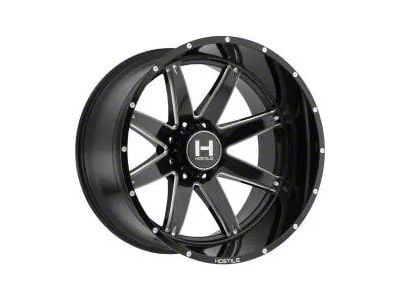 Hostile Alpha Blade Cut 8-Lug Wheel; 22x10; -25mm Offset (08-10 F-350 Super Duty SRW)
