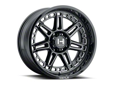 Hostile Lunatic Blade Cut 6-Lug Wheel; 20x12; -44mm Offset (09-14 F-150)