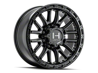 Hostile Ridgecrest Asphalt 6-Lug Wheel; 20x9; -12mm Offset (09-14 F-150)