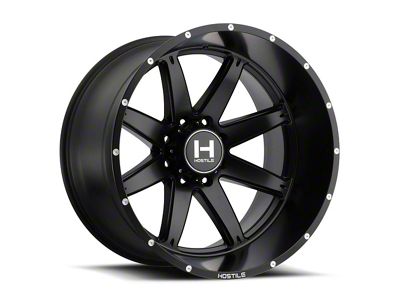 Hostile Alpha Asphalt 8-Lug Wheel; 20x9; 0mm Offset (10-18 RAM 2500)