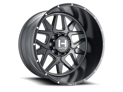 Hostile Diablo Asphalt 8-Lug Wheel; 20x9; 12mm Offset (10-18 RAM 2500)