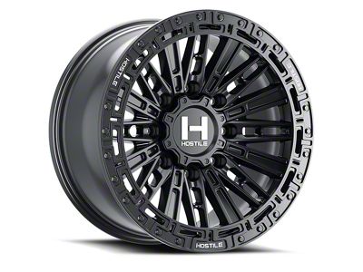 Hostile Mojave Asphalt 8-Lug Wheel; 20x9; 1mm Offset (10-18 RAM 2500)
