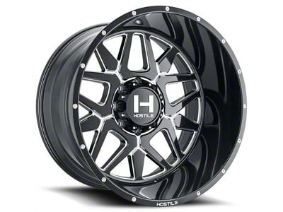 Hostile Diablo Blade Cut 8-Lug Wheel; 20x10; -19mm Offset (10-18 RAM 3500 SRW)