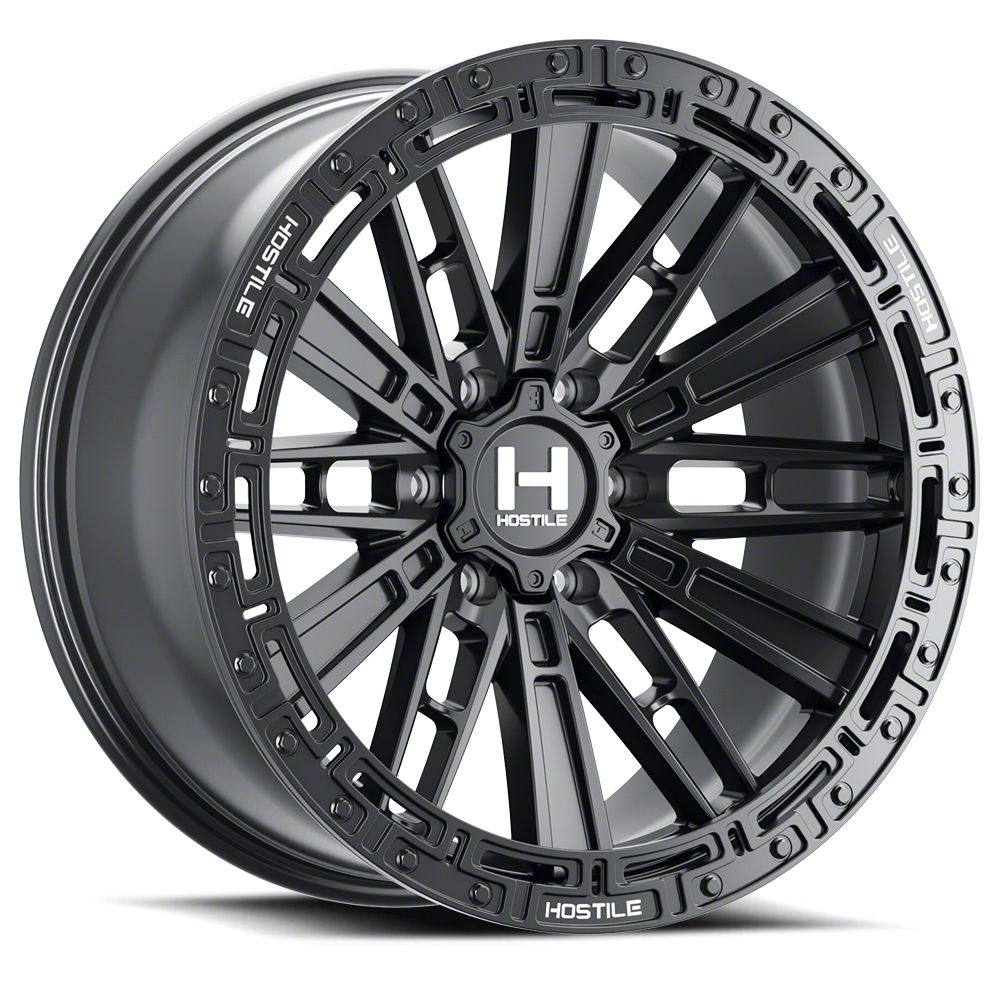 Hostile F-250 Super Duty Mojave Asphalt 8-Lug Wheel; 18x9; 1mm Offset ...
