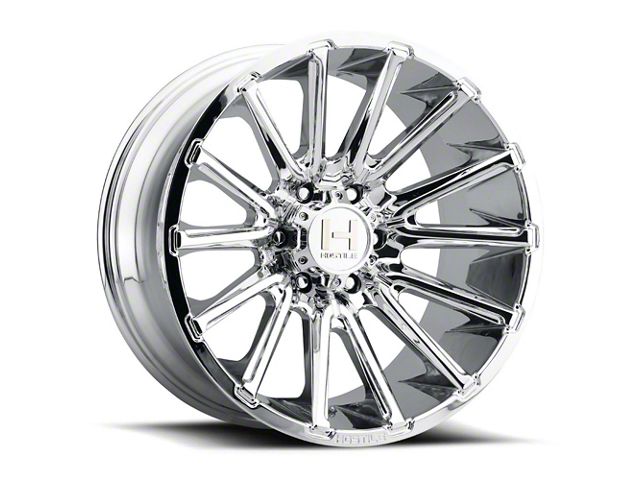 Hostile Typhoon Armor Plated 8-Lug Wheel; 20x12; -44mm Offset (11-16 F-250 Super Duty)