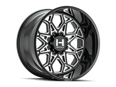 Hostile Anvil Blade Cut 8-Lug Wheel; 22x12; -44mm Offset (11-16 F-350 Super Duty SRW)