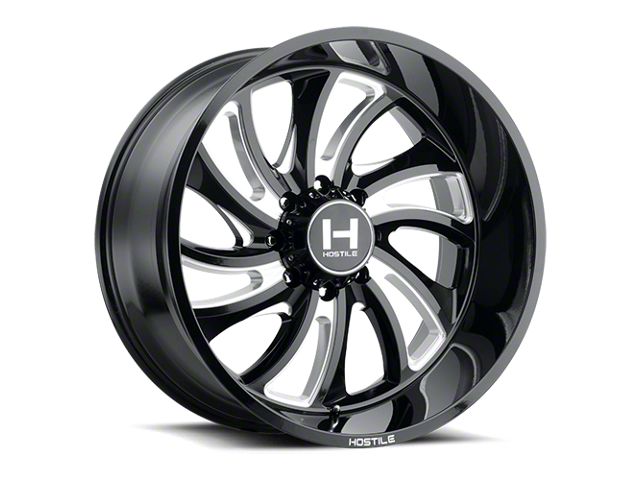 Hostile Demon Blade Cut 8-Lug Wheel; 20x10; -19mm Offset (11-16 F-350 Super Duty SRW)