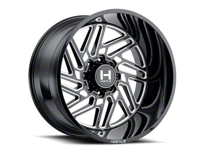 Hostile Jigsaw Blade Cut 8-Lug Wheel; 24x14; -76mm Offset (11-16 F-350 Super Duty SRW)