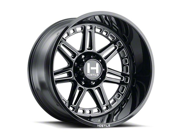 Hostile Lunatic Blade Cut 8-Lug Wheel; 22x10; -25mm Offset (11-16 F-350 Super Duty SRW)