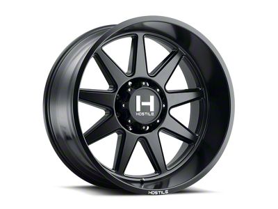 Hostile Omega Asphalt 8-Lug Wheel; 24x12; -44mm Offset (11-16 F-350 Super Duty SRW)