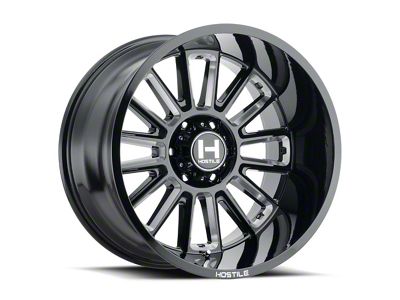 Hostile Predator Blade Cut 6-Lug Wheel; 22x12; -44mm Offset (14-18 Sierra 1500)