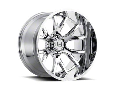 Hostile Rage Armor Plated 6-Lug Wheel; 20x9; 0mm Offset (14-18 Silverado 1500)
