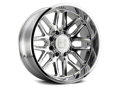 Hostile Vulcan Armor Plated 6-Lug Wheel; 22x10; -25mm Offset (14-18 Silverado 1500)