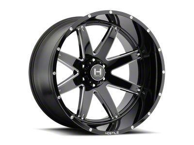 Hostile Alpha Blade Cut 6-Lug Wheel; 20x10; -19mm Offset (15-20 F-150)