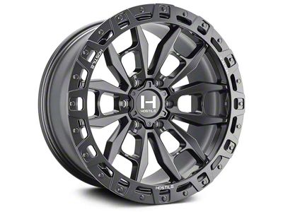 Hostile Crandon Asphalt 6-Lug Wheel; 20x9; 1mm Offset (15-20 F-150)