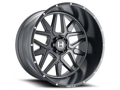 Hostile Diablo Asphalt 6-Lug Wheel; 22x10; -25mm Offset (15-20 F-150)