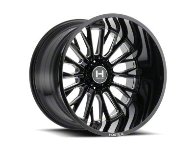 Hostile Fury Blade Cut 6-Lug Wheel; 22x10; -25mm Offset (15-20 F-150)