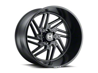 Hostile Jigsaw Asphalt 6-Lug Wheel; 20x9; 12mm Offset (15-20 F-150)